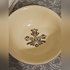 VTG Pfaltzgraff Brown LARGE VILLAGE Mixing Bowl